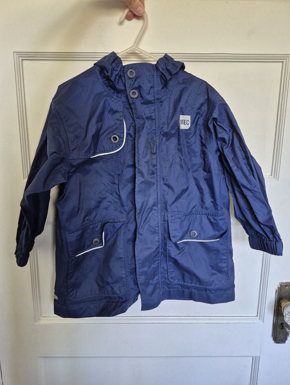 MEC Raincoat Size 3 Dark Blue